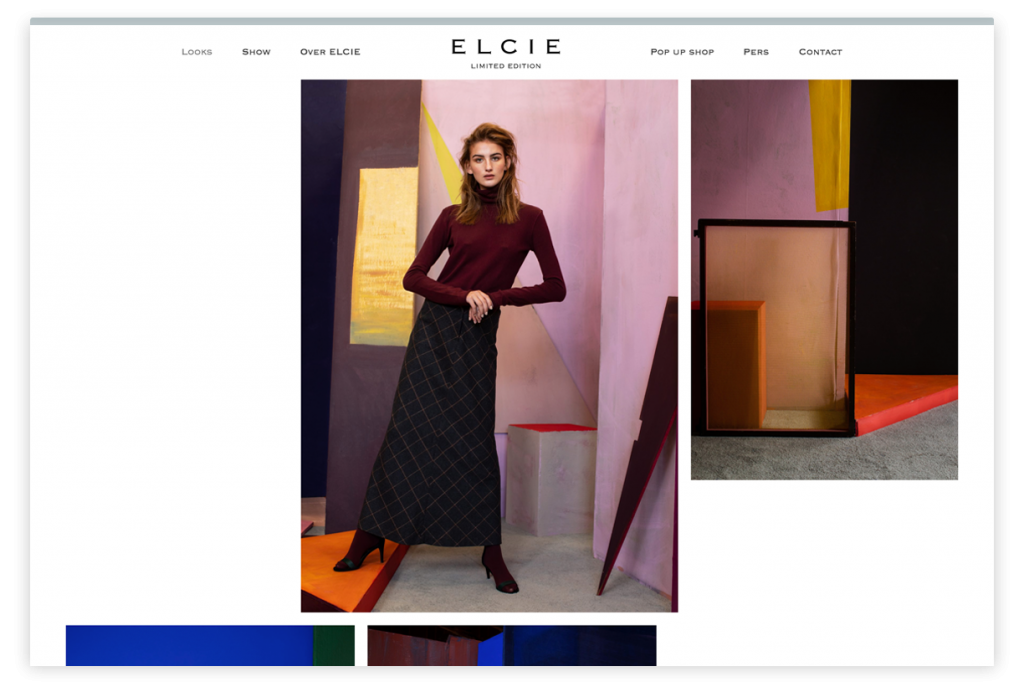 Campagne GHDesigns ELCIE Limited Edition website by GHDesigns